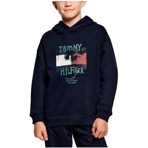 Tommy Hilfiger Puloverji KB0KB10635C1G Modra Slike
