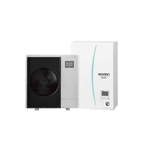 Mitsubishi PUZ-SWM100YAA+ERSD-YM9D 10 kW toplotna črpalka brez bojlerja (ogrevanje + hlajenje) z montažo - Cene