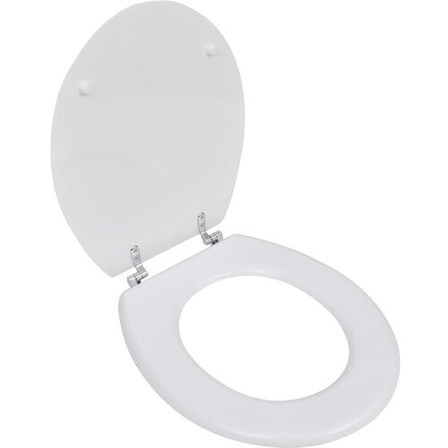  Deska za WC školjko MDF pokrov preprost dizajn bela Cene