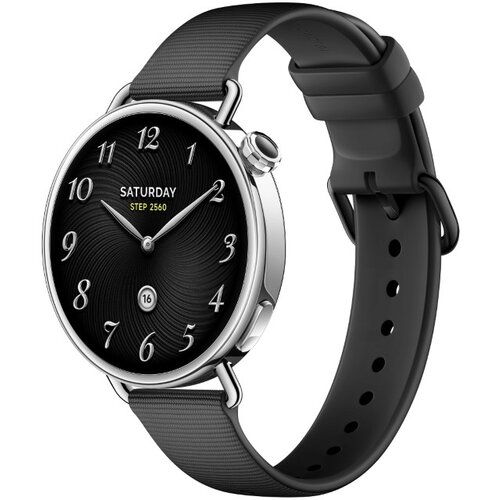 Xiaomi Watch S4 41 mm s pasom iz kavčuka, črna, (5000068515) Cene
