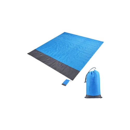 Smania prenosna podloga za na plažo relaxnow - modra, vodoodporna (200 × 210 cm) Cene