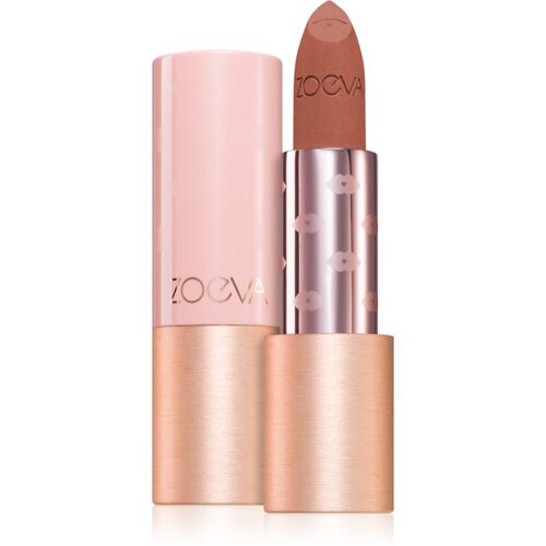 ZOEVA Velvet Love Matte Hyaluronic dugotrajni ruž za usne s mat efektom nijansa Ana Sofia 3,9 g Slike