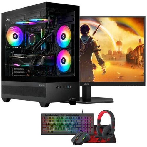 ANNI računalni&scaron;ki komplet Gamer Extreme Lite Ultra 5 225F/16GB/1TB SSD/Windows 11 Home/RTX 5070/monitor, tipkovnica, mi&scaron;ka, slu&scaron;alke, podloga Cene