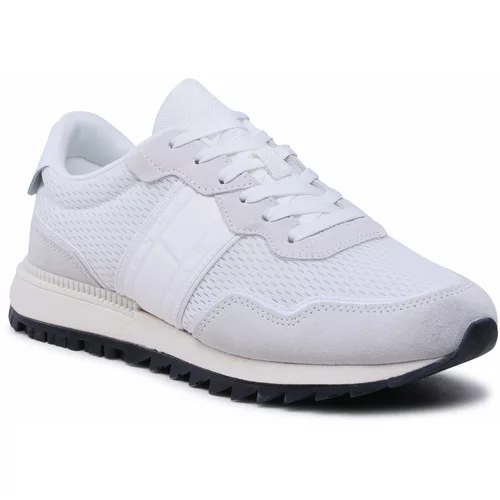 Tommy Jeans Superge Runner Mix Material EM0EM01167 White YBR