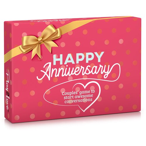 Spielehelden Happy Anniversary karta&amp;scaron;ka igra za parove, 110 pitanja, poklon kutija, na engleskom jeziku Slike