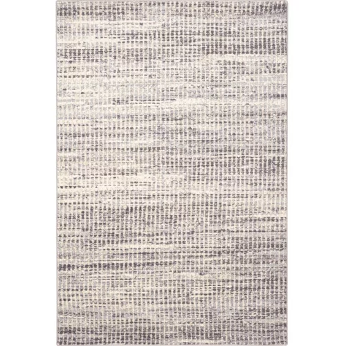 Agnella Kremno bela volnena preproga 200x300 cm Striped –