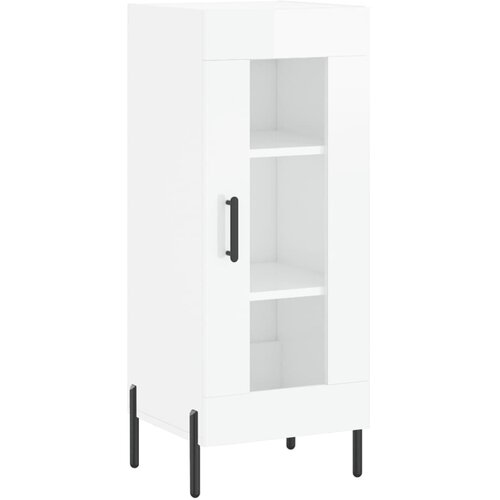 Maison Chic Komoda - Predalnik visok sijaj bela 34,5x34x90 cm inženirski les, (21721277) Cene