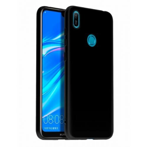 Nillkin silikonski ovitek za huawei Y6 2019 - mat črn Slike