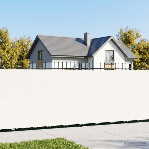  Zaslon za privatnost na balkonu 1 5 x 25 m - Bijela 1 5 x 25 m Slike