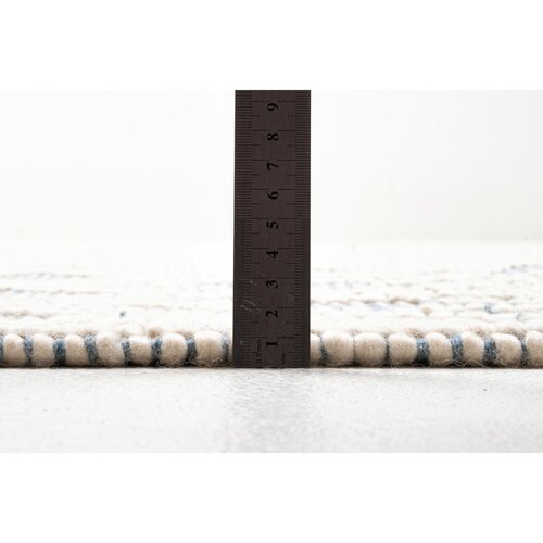 Tom Tailor ROČNO TKANA PREPROGA Colored Macrame four 140/200 cm tkano krem barve, pastelno modra Slike