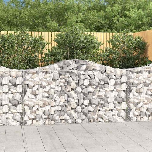  Lučne gabionske ko&scaron;are 18kom 200x30x100/120cm pocinčano željezo Cijene
