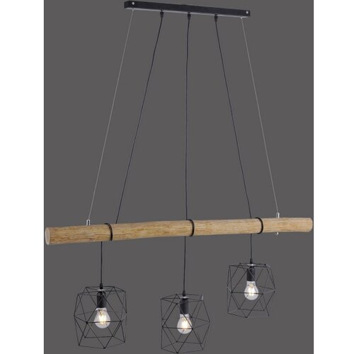 LEUCHTEN DIREKT 15503-18 - Luster na sajli EDGAR 3xE27/60W/230V Slike