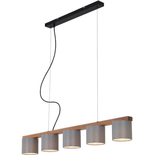 BRILONER 4075-054 - Luster na sajli RHON 5xE14/25W/230V Slike