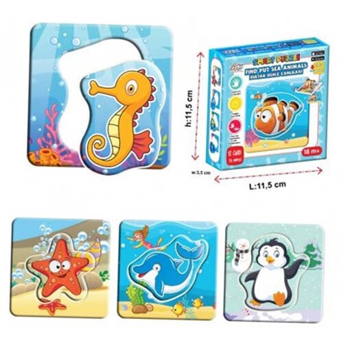 Akar Jagu toys Puzle Morski svet Jagu 392294 Cene