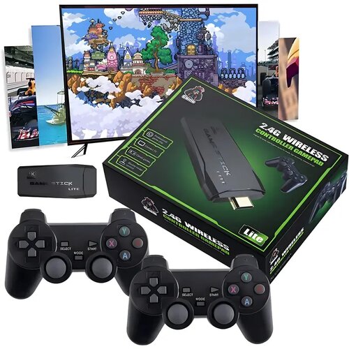  retro tv konzola game stick - 10.000+ igrica hdmi 2 džojstika Cene