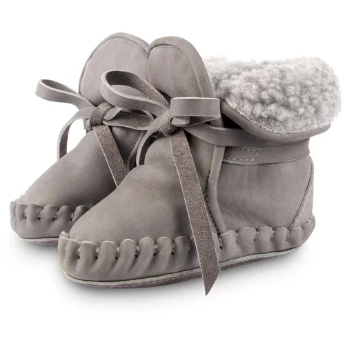  donsje® otroški topli čevlji jaya grey nubuck (brez embalaže)