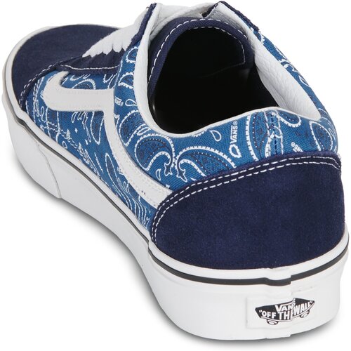 Vans Nizke superge Old skool NVY - PAISLEY NAVY Modra Slike