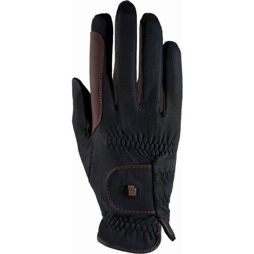 Roeckl Jahalne rokavice "Malta", black/mokka - 10 Cene