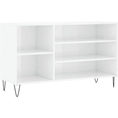 Maison Chic Omarice za obutev - Kopa za čevlje visok sijaj bela 102x36x60 cm inženirski les, (21777773) Slike