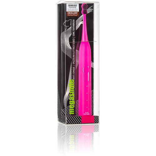 Megasmile Sonic2 Whitening sonična zobna ščetka, Shocking pink, (20502428) Cene
