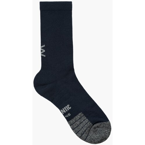 Atlantic Men's Standard Length Socks - Navy Blue Slike