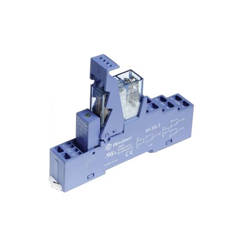 Finder Relejni modul 1 ST 49.72.7.024.0050 Nazivni napon: 24 V/DC 2 prebacivanje Slike