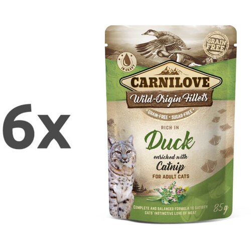 Carnilove cat wmm adult - raca & mačja meta, 85 g 6 x 85 g Cene