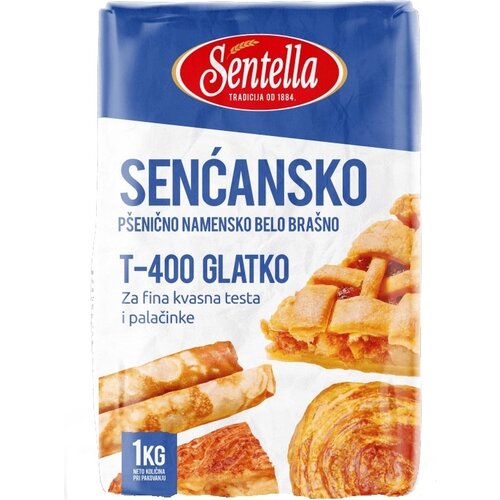 Sentella Brašno glatko T-400 1kg Cene