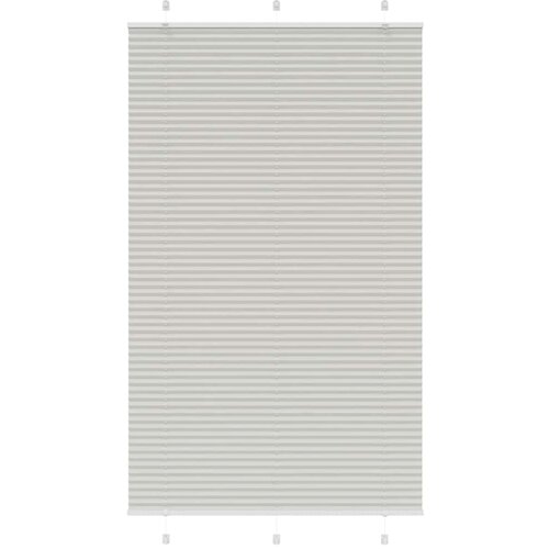 VidaXL Plisirana roleta svijetlosiva 115x200 cm &amp;scaron;irina tkanine Slike
