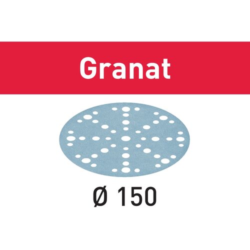 Festool brusni materijal Granat D150 GR P100 / 50, brusni materijal za 50 ekscentricna brusilica, komada, 578358 Cijene