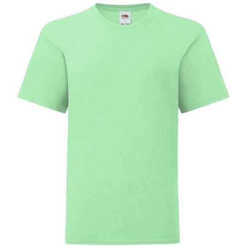 Fruit Of The Loom Mint children's t-shirt in combed cotton Cene