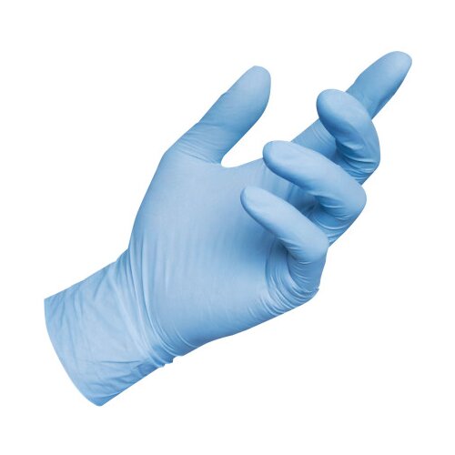 Master Rukavice jednokratne nitrilne Medical 100/1 vel.XL D5000 plave Slike