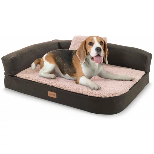 brunolie Odin, krevet za psa, podloga za psa, periva, ortopedska, protuklizna, prozračna, memorijska pjena, veličina S (80 x 10 x 60 cm)