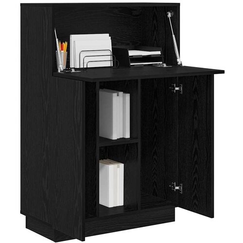  Stol Crni hrast 71.5 x 31.5 x 106.5 cm Konstruirano drvo Slike
