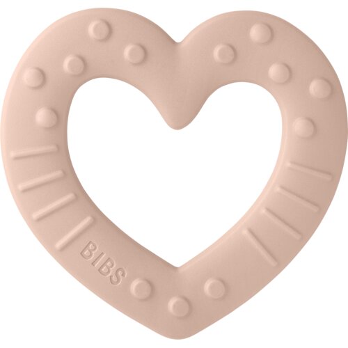 Bibs grizalo baby bitie blush heart Cene
