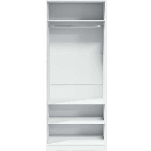 VidaXL Ormar bijeli 80 x 50 x 200 cm od konstruiranog drva Slike