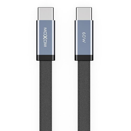 Moxom USB data kabl MX-CB372, Type-C na Type-C, 60W, 3A, 1m, Crni Slike