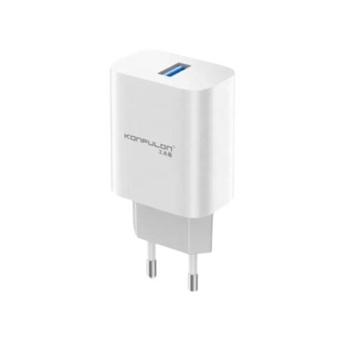 Konfulon Kućni punjač USB-A C87 3A/ bela Cene