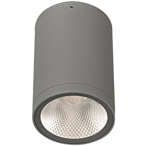  Led vanjska stropna alu tamno siva IP54 10W 3000K cob Slike