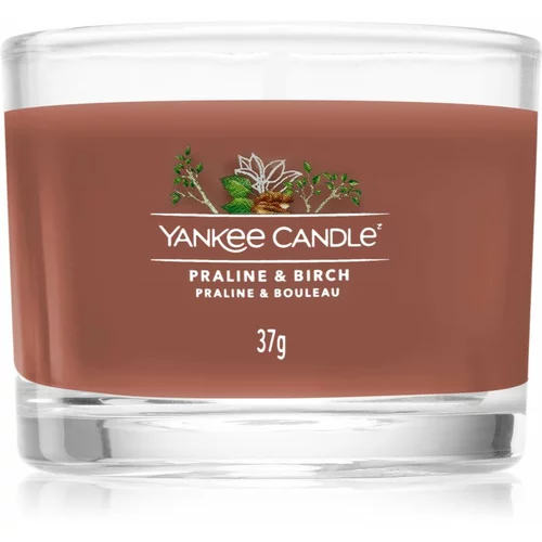 Yankee Candle Praline & Birch mala mirisna svijeća bez staklene posude 37 g