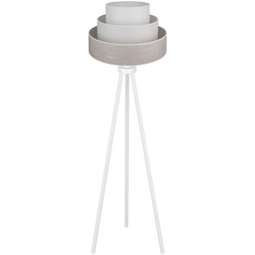  Brilagi - Stojeća lampa ALASKA LUNETA 1xE27/15W/230V siva/krem Slike