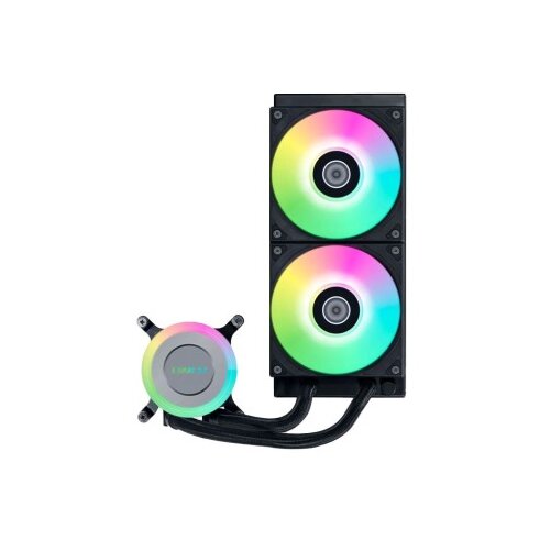 Lian Li Komplet za tekočinsko hlajenje AIO Liquid Cooler GA II Lite 240 RGB, ARGB, črn Cene