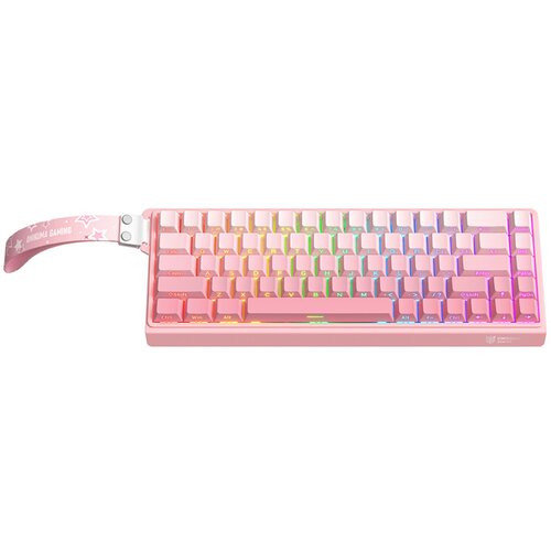 Onikuma MEHANSKA TIPKOVNICA G69 ZA RAČUNALNIK QWERTY ROZA ZA IGRALCE, (5000336636) Cene