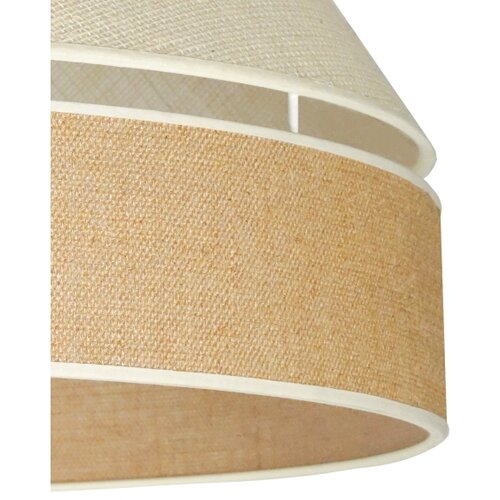  Duolla - Viseći luster na sajli YUTE AVIGNON 1xE27/15W/230V, prečnik 60 cm, siva/braon Slike