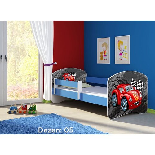 ACMA dečiji krevet II 180x80 + dušek 6 cm BLUE5 Slike