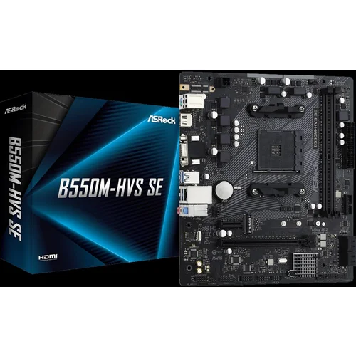 AsRock B550M-HVS SE Socket AM4 micro ATX