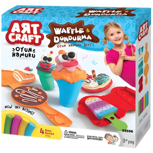 ART CRAFT testo za modelovanje &amp;ndash; set Vafl, 200 g Slike