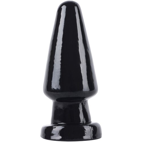 Hidden Desire Extreme Buttplug Cone Head Large 17cm Black Slike