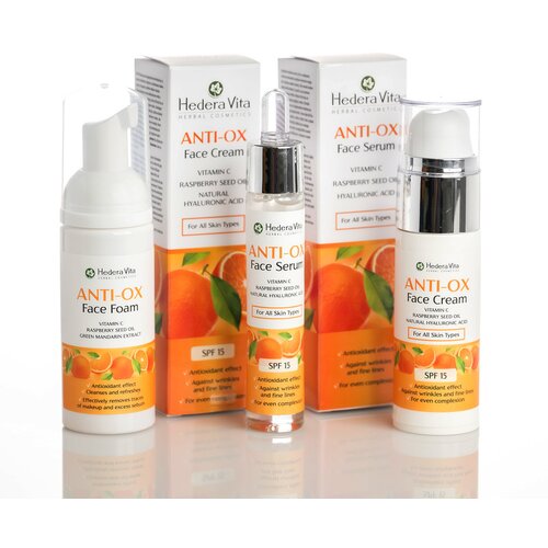 Hedera Vita Anti-Ox Set za negu lica sa vitaminom C, 3 komada Cene