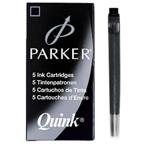 Parker Patrone za nalivpero 1950382, patrone 5/1, boja tinte crna Cijene